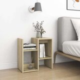  Nočna omarica 2 kosa sonoma hrast 50x30x51,5 cm iverna plošča, (20624192) | Shoptok.si