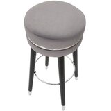 Mauro Ferretti Barski stolac Paris grigio/srebro cm ø 35x74 | shoptok.hr