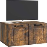 TV Omarica za TV, ki jo lahko montiraš na steno Dimljen hrast, (5000220411) | Shoptok.si
