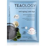 Teaology White Tea Peptide Mask maska iz platna za intenzivno gladitev in posvetlitev kože 21 ml Cene