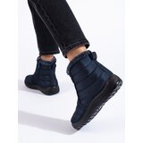 W. POTOCKI Navy blue Potocki women's snow boots above the ankle | shoptok.hr
