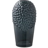 Tamno siva staklena vaza (visina 25 cm) –