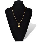  Stalak/poprsje za ogrlice flanelsko crno 2 komada | shoptok.hr