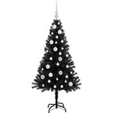  Božićno drvce Crna 120 cm PVC | shoptok.hr