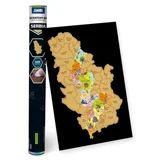 scratchy b2 greb mapa 54x70cm - odaberite motiv ( 131768 )
