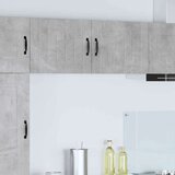 vidaXL Stenska kuhinjska omarica 2 pcs Betonsko siva 50 x 31 x 40 cm | Shoptok.si