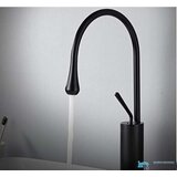 EYN Čudovita črno / bela kopalniška armatura | Pipa VB1116p pritrjena na pult — Krom | Shoptok.si