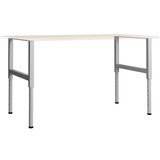 vidaXL Okviri za radni stol 2 kom metalni 85 x (69 - 95,5) cm sivi | shoptok.hr