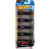 Hot_Wheels HOT WHEELS avtomobilček Formula, 1:64, 5 kos Cene
