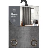 Douceur d intérieur Antracitno siva zavesa iz šenilje 140x260 cm Leo – | Shoptok.si