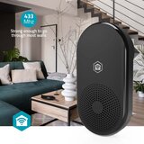 Nedis WIFICDPC11CBK - Gong za zvono SmartLife Wi-Fi crna | Eponuda.com