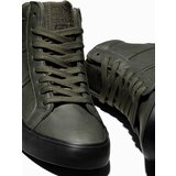 Ombre Men's casual sneakers - dark olive OM-FOTH | shoptok.hr