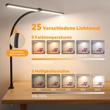 APMIEK dvojna LED namizna svetilka z objemko | Shoptok.si