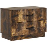  Nočna omarica Dimljen hrast 62 x 34,5 x 44,5 cm Inženirski les, (5000209728) | Shoptok.si
