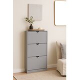Bonami Essentials Sivi preklopni ormarić za cipele 60x118x24 cm Stelo – | shoptok.hr