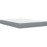  Okvir kreveta s madracem Svijetlo siva tkanina - Svjetlosiva 120 x 200 cm | shoptok.hr