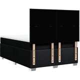  Krevet s oprugama i madracem crni 140x200 cm od tkanine | shoptok.hr