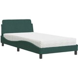  Krevet s madracem tamnozeleni 100x200 cm baršunasti | shoptok.hr