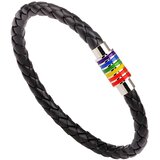 IZMAEL Narukvica ER-34318 - Crna / Srebrna / Višebojni | shoptok.hr