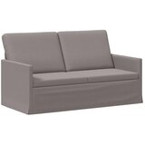  Set sofe 2 pcs Sivosmeđa Tkanina - Sivosmeđa Jednostruka + Dvostruka (140 cm) | shoptok.hr