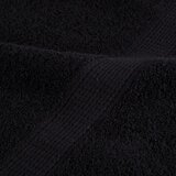 Premium ručnici za ruke SOLUND 2 kom. crni 50x100 cm 600 g/m² - Crna 50 x 100 cm 2 | shoptok.hr