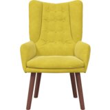 Opuštajuća Fotelja Žuta Baršun | shoptok.hr