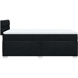 vidaXL Box spring krevet s madracem crni 90x190 cm od tkanine | shoptok.hr