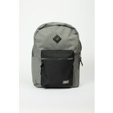 AC&Co / Altınyıldız Classics Men's Grey-black Logo Sports School-Backpack with Laptop Compartment cene