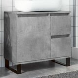 Furnova Kopalniška omarica za umivalnik Betonska siva 65x33x60 cm, (21947174) | Shoptok.si