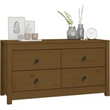  Bočni ormarić boja meda 100x40x54 cm od masivne borovine | shoptok.hr