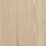  Komoda s predali in vrati, sonoma hrast, 70,5x34x74,5 cm | Shoptok.si