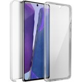 AVIZAR 360° integrirana torbica za samsung note 20: mehka sprednja stran in trda zadnja stran - prozorna, (20626561) | Shoptok.si