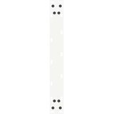  Noge za klubsko mizico v obliki črke U, 2 kosa, bele barve, 50 x (30-31) cm, jeklo | Shoptok.si