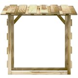 vidaXL Pergole s krovom 4 kom 100 x 90 x 100 cm impregnirana borovina | shoptok.hr