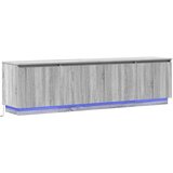 vidaXL TV omarica z LED Siva Sonoma 180x38x49 cm Inženirski les, (22086724) | Shoptok.si