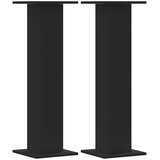  Stalci za biljke 2 kom crni 30 x 30 x 95 cm konstruirano drvo | shoptok.hr