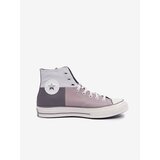 Converse Pink-Grey Mens Ankle Sneakers Chuck 70 Crafted Patchwo - Men | shoptok.hr