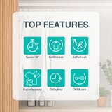 Gorenje D2HNE7D/AT Slim sušilni stroj za perilo s toplotno črpalko 7 kg 20017749 | Shoptok.si
