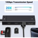 Ugreen USB-C Hub 10Gbps z 2x USB-C 3.2 in 2x USB 3.2 35583 | Shoptok.si