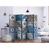 Artgeist Paravan Blue Arabesque I, 5-Delni, Dvostranski | Shoptok.si