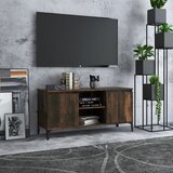vidaXL TV ormarić s metalnim nogama dimljeni hrast 103,5 x 35 x 50 cm Cijene