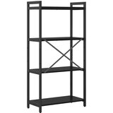  Polica Crni hrast 60 x 30 x 120 cm Konstruirano drvo | shoptok.hr