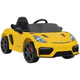  Licencirani Porsche 718 Spyder RS dječji automobil na akumulator, žuti Slike