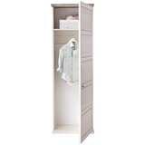 Hom`in garderobna omara siva, bela | Shoptok.si