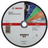 Bosch Rezne ploče MultiConstruction Rapido s ravnim središtem, prečnik od 22,23 mm, za velike ugaone brusilice 2608602767 | Eponuda.com