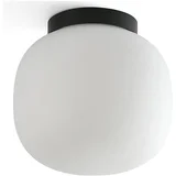 68611 - Plafonsko svetlo AMELIA 1xE27/15W/230V IP44 bela/crna