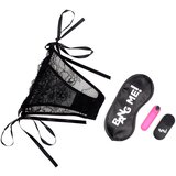 Bang! Power Panty Kit Lace Panties, Bullet & Blindfold Pink | Shoptok.si