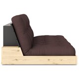 Karup Design Tamno smeđa sklopiva sofa 196 cm Base – | shoptok.hr