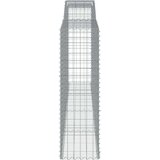  Lučne gabionske košare 5 kom 400x50x160/180cm pocinčano željezo | shoptok.hr