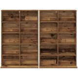 Cd ormar 2 kom. Staro drvo 65 x 23,5 x 97,5 cm | shoptok.hr